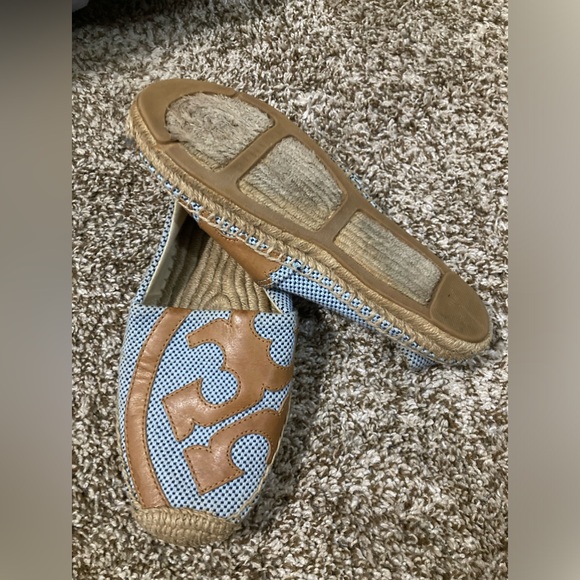 Tory Burch Lonnie Espadrille Textile Sandals Women's Size 7.5 - Picture 2 of 4